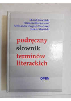 Podręczny słownik terminów literackich