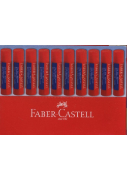 Klej w sztyfcie Faber-Castell 10g Display 24 sztuki