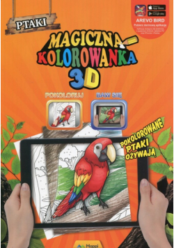 Magiczna kolorowanka 3D Ptaki