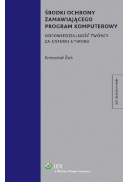 Środki ochrony zamawiającego program komputerowy