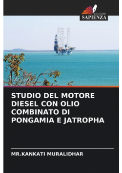 Studio Del Motore Diesel Con Olio Combinato Di Pongamia E Jatropha
