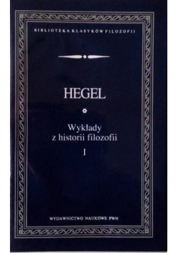 Wykłady z historii filozofii Tom I