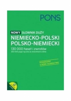 Nowy słownik duży niemiecko polski polsko niemiecki