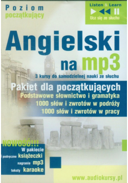 Angielski na mp3 Pakiet dla początkujących