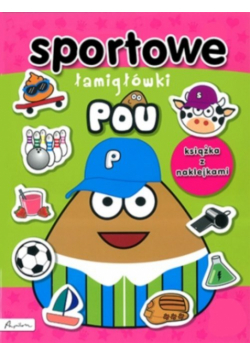 POU. Sportowe łamigłówki Książka z naklejkami