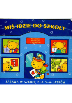 Miś idzie do szkoły