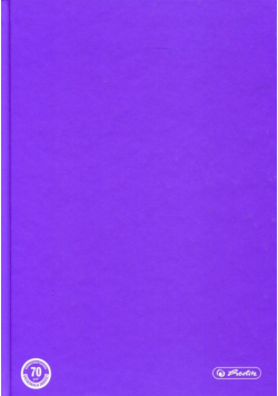 Brulion A5 Color Blockin 96 kartek w kratkę  fioletowy