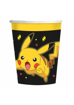 Kubki papierowe Pokemon 237ml 8szt
