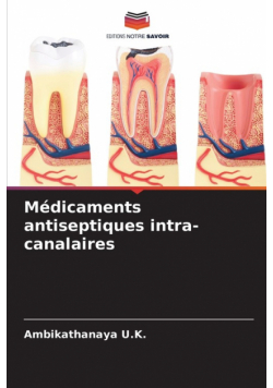 Médicaments antiseptiques intra-canalaires