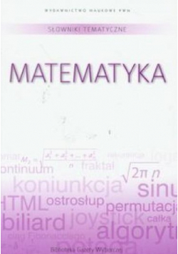 Słownik tematyczny Matematyka