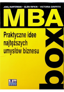 MBA box Praktyczne idee najtęższych umysłów biznesu