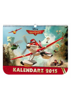 Samoloty 2 Kalendarz ścienny na 2015