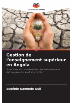 Gestion de l'enseignement supérieur en Angola