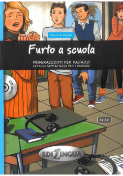 Furto a scuola książka + płyta CD audio