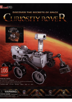 Puzzle 3D Curiosity Rover