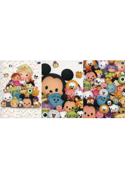 Zeszyt A5 w kratkę Tsum Tsum 20 sztuk mix