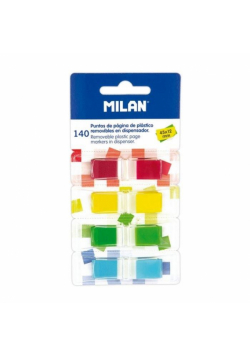 Zakładki indeksujące fluo 4 kolory 140szt MILAN