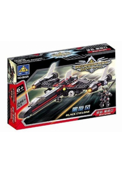 Klocki KAZI 246 elementów Black Cyclone