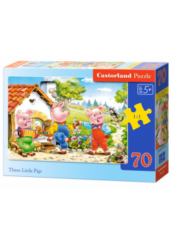 Puzzle Three Little Pigs 70