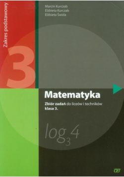 Matematyka 3. Zbiór zadań. Zakres podstawowy, Pazdro