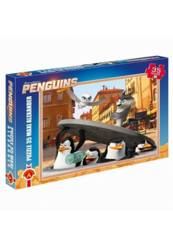 Puzzle Maxi Pingwiny z Madagaskaru 35