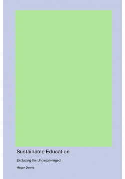 Sustainable Education