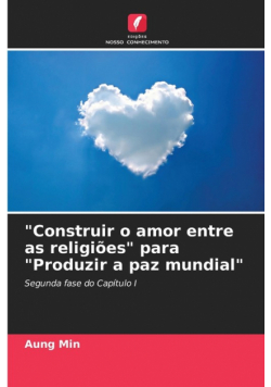 "Construir o amor entre as religiões" para "Produzir a paz mundial"