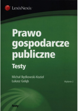 Prawo gospodarcze publiczne Testy