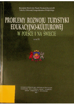 Problemy rozwoju turystyki edukacyjno kulturowej