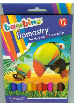 Flamastry Bambino 12 kolorów