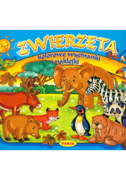 Zwierzęta wycinanki i naklejki