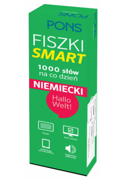 Fiszki SMART - 1000 słów na co dzień. Niemiecki.