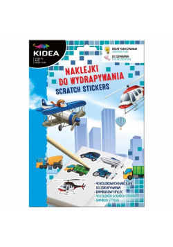 Naklejki do wydrapywania Pojazdy KIDEA