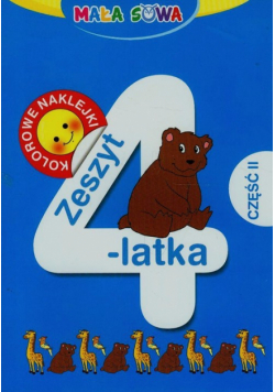 Mała sowa Zeszyt 4-latka część 2