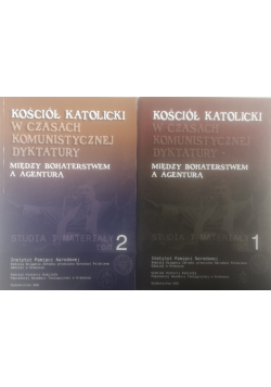 Kościół katolicki w czasach komunistycznej dyktatury tom 1 i 2