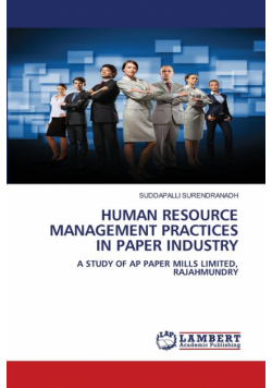 Human Resource Management Practices In Paper Industry