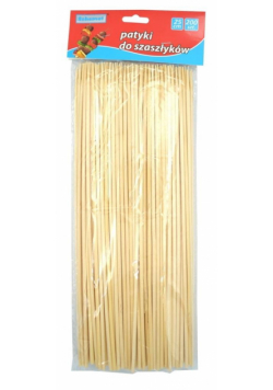 Patyki do szaszłyków 25cm 200szt