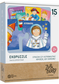 Ekopuzzle dwuelementowe. Kim będę, gdy dorosnę?