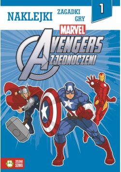 Avengers Zjednoczeni Część 1 Naklejki zagadki gry