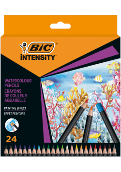 Kredki ołówkowe BIC Intensity Premium Watercoloour 24 kolory
