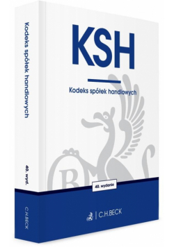KSH. Kodeks spółek handlowych wyd. 40