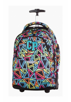 Plecak młodzieżowy na kółkach CoolPack Rapid Color Triangles