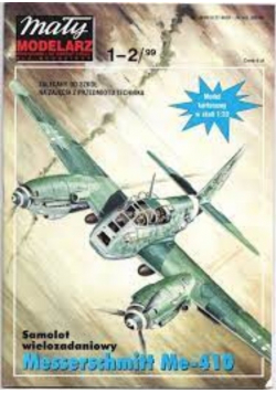Mały modelarz Nr 1 I 2 / 99  messerschimtt me 410