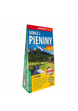 Gorce i Pieniny laminowana mapa turystyczna 1:50 000