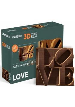 Puzzle 3D kartonowe - Love