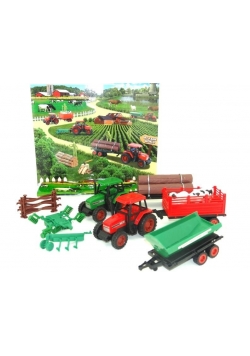 Farma - 2 traktory + 3 przyczepy