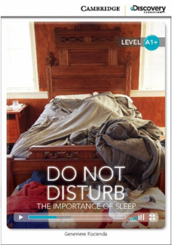 Do Not Disturb: The Importance of Sleep High Beginning Book with Online Access