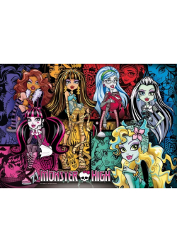 Puzzle 104 Brilliant Monster High
