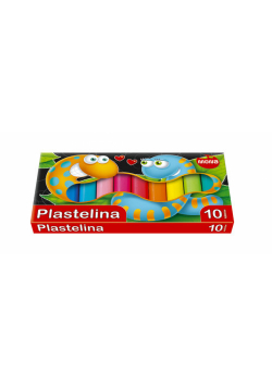Plastelina 10 kolorów