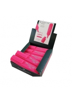 Zakreślacz pastelowy różowy (10szt) FABER CASTELL